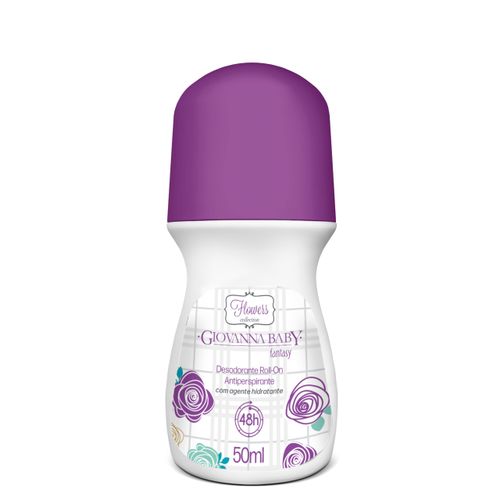 Kit c/4 Unidades de Desodorante Giovanna Baby Rollon Fantasy 50ml