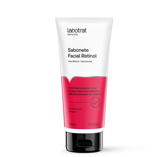 Kit c/4 Sabonete Facial Retinol Dermo Skin 100Ml Labotrat Kit c/4 Sabonete Facial Retinol Dermo Skin 100Ml Labotrat