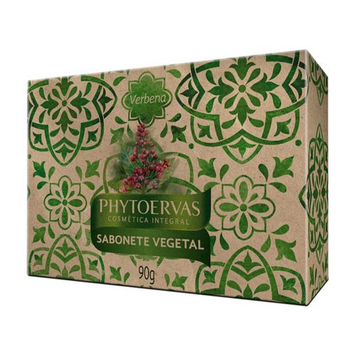 Kit c/4 Sabonete em Barra Vegetal Phytoervas Verbena com 90g
