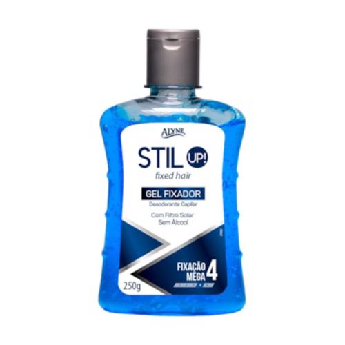 Kit c/2 Unidades de Gel Fix Desodorante Capilar Alyne Stil Up Mega F4 250g