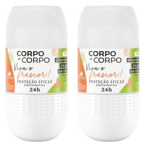 Kit c/2 Unidades de Davene Desodorante Roll-On Viva O Frescor Kit c/2 Unidades de Davene Desodorante Roll-On Viva O Frescor