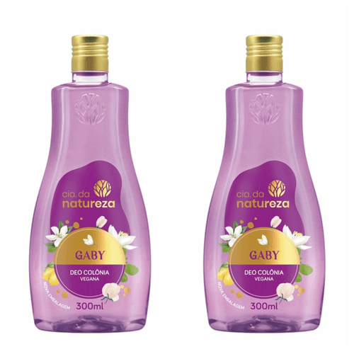 Kit c/2 Unidades de Betulla Cia Desodorante Colônia Gaby 300ml