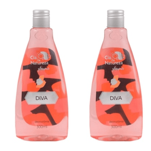 Kit c/2 Unidades de Betulla Cia Desodorante Colônia Diva 300ml