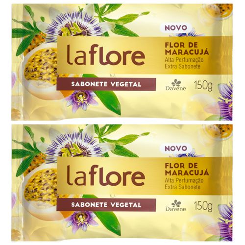 Kit c/2 Sabonetes Davene Laflore Maracujá 150g