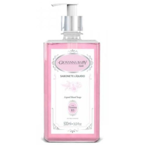 Kit c/2 Sabonete Líquido Antibacteriano Giovanna Baby Classic 500ml