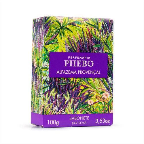 Kit c/2 Sabonete Phebo 100g Alfazema Provencal Kit c/2 Sabonete Phebo 100g Alfazema Provencal
