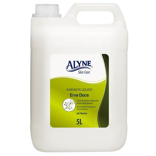 Kit c/2 Sabonete Líquido Alyne Skin Care Erva Doce 5L Kit c/2 Sabonete Líquido Alyne Skin Care Erva Doce 5L