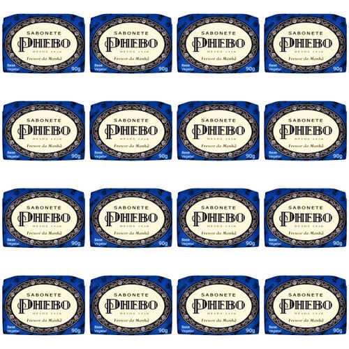 Kit c/16 Sabonete Phebo Frescor Da Manhã 90g cada Kit c/16 Sabonete Phebo Frescor Da Manhã 90g cada