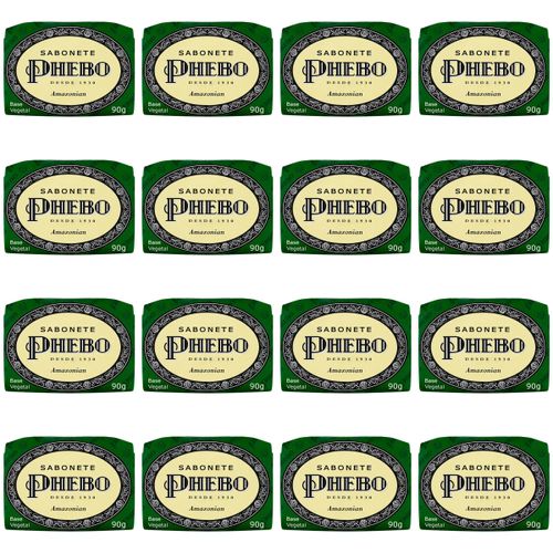 Kit c/16 Sabonetes Phebo Amazonian 90g