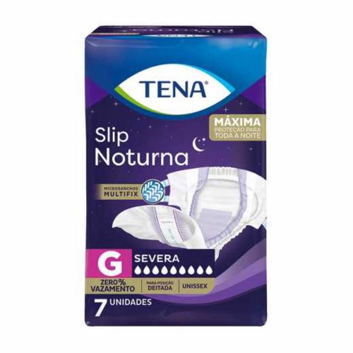 Kit 2 Fraldas Adulto Tena Noturna G 7 Unidades cada Kit 2 Fraldas Adulto Tena Noturna G 7 Unidades cada