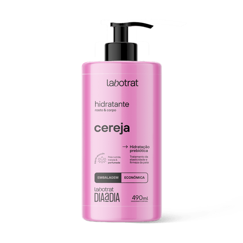 Hidratante Corpo e Rosto Cereja Labotrat 490ml