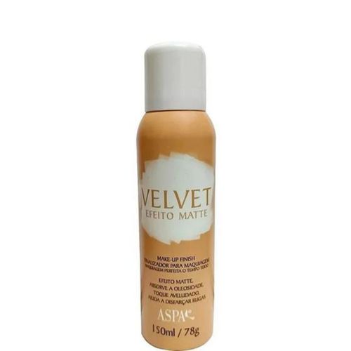 Spray Finalizador Para Maquiagem Velvet Aspa 150Ml