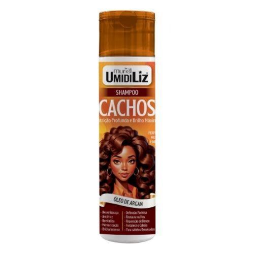 Shampoo Cachos Muriel Umidiliz Óleo Argan 300ml