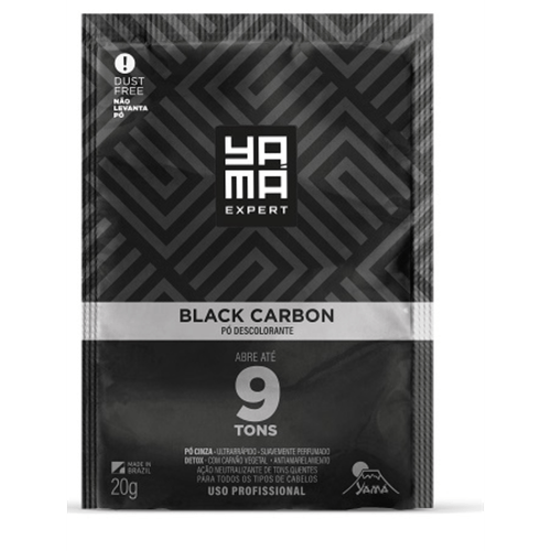 Yamá Pó Descolorante Black Carbon 20g Yamá Pó Descolorante Black Carbon 20g