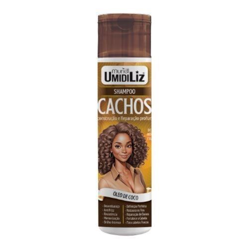 Shampoo Cachos Muriel Umidiliz Óleo Coco 300ml Shampoo Cachos Muriel Umidiliz Óleo Coco 300ml