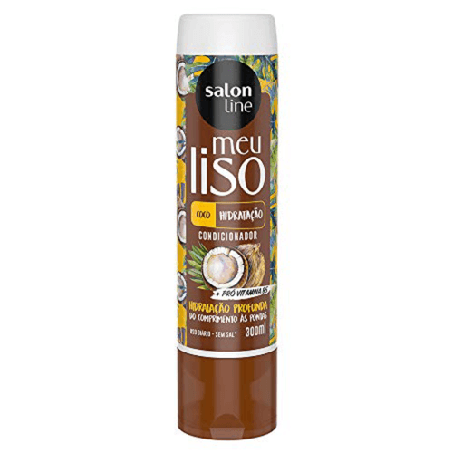 Salon Line Condicionador Meu Liso Coco Hidratação 300ml