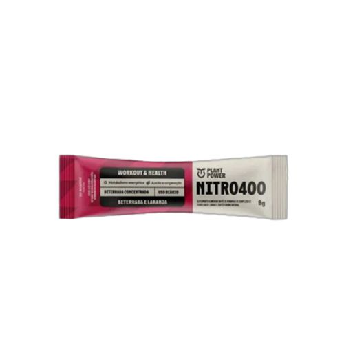 Nitrato Nitro400 Beterraba e Laranja Sachê Plant Power 9g