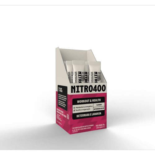 Nitrato Nitro400 Beterraba e Laranja 9g Plant Power 14 Sachês Nitrato Nitro400 Beterraba e Laranja 9g Plant Power 14 Sachês