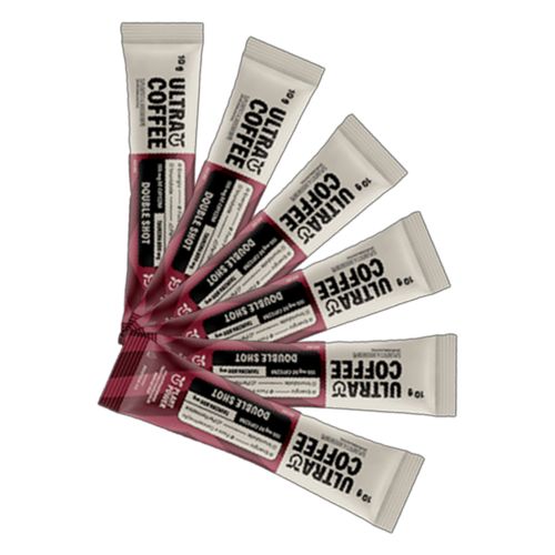 Kit 6X: Ultracoffee Double Shot Vegano Sachê 10g Kit 6X: Ultracoffee Double Shot Vegano Sachê 10g