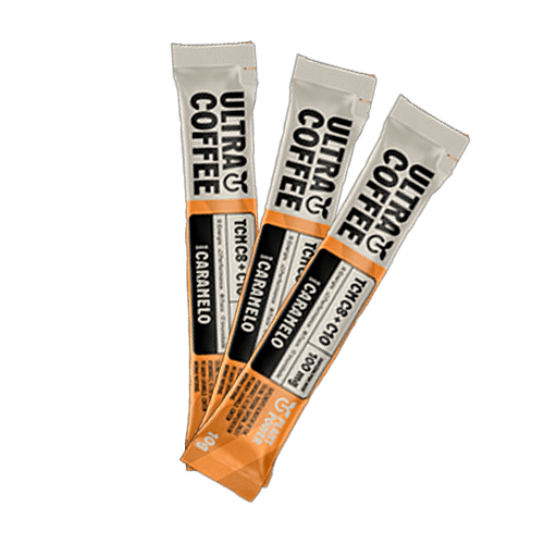 Kit 3X: Ultracoffee Caramelo Vegano Sachê 10g