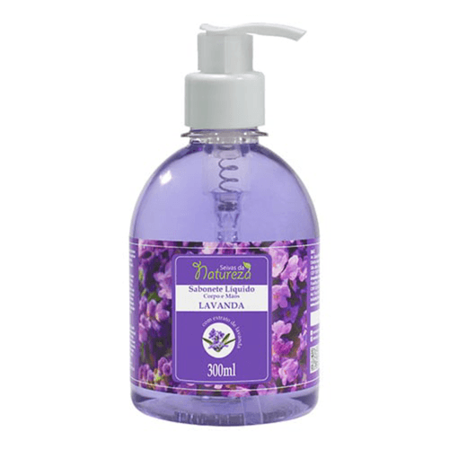 Kit c/9 Aromatica Sabonete Líquido S.Natureza Lavanda