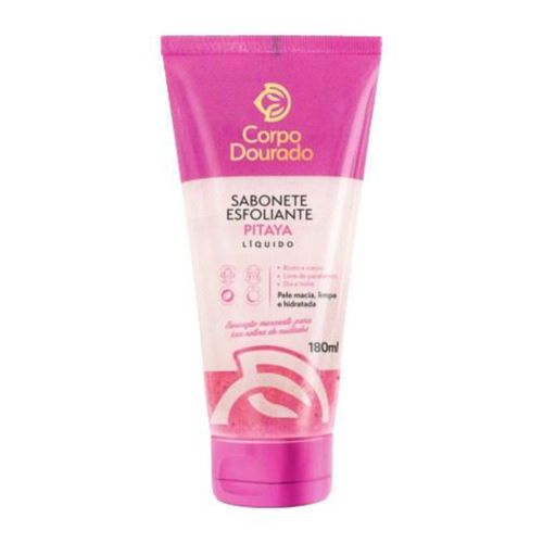 Kit c/2 Sabonete Esfoliante Corpo Dourado 180ml Amora