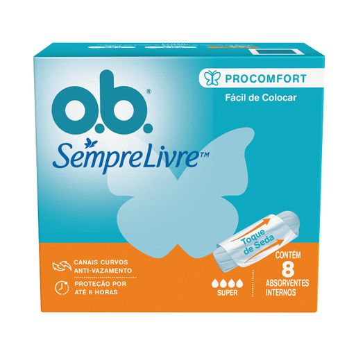 Kit c/16 Absorvente Interno Ob Procomfort Super 8 Unidades