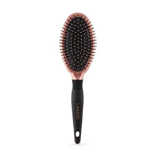 Escova de Cabelo Raquete Oval Bronzer Lanossi