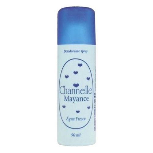Desodorante Spray Channelle 90g Frescor Desodorante Spray Channelle 90g Frescor