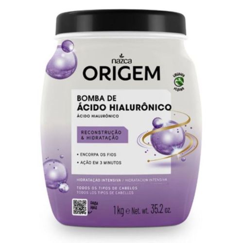 Creme Para Tratamento Origem 1 Kg 2 Em 1 Acido Hialurônico