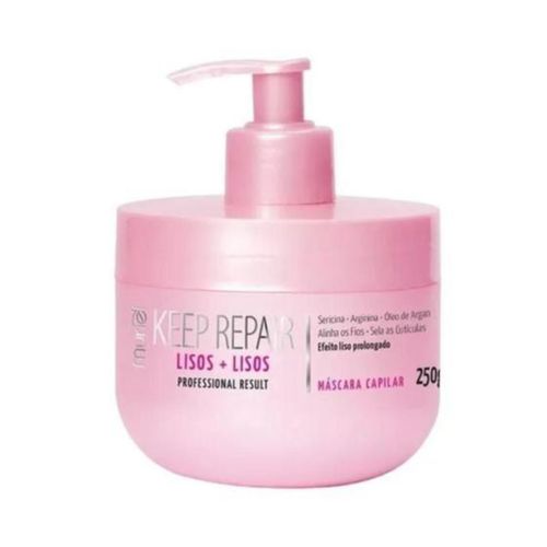 Creme Para Tratamento Mascara Keep Rapair 250g Lisos+Lisos