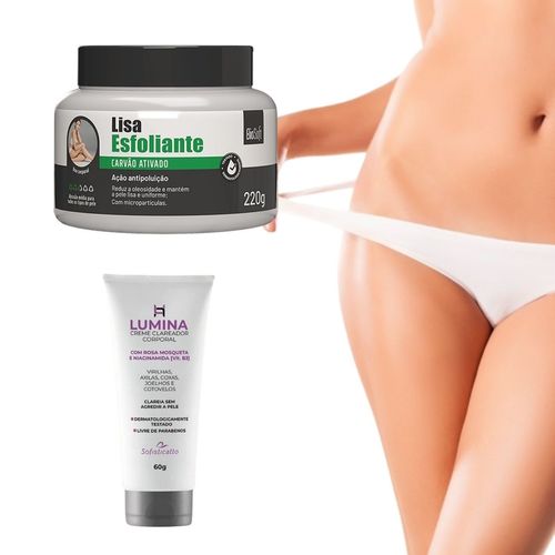 Combo P/ Clarear Manchas Escuras Nas Pernas Virilha E Axila Combo P/ Clarear Manchas Escuras Nas Pernas Virilha E Axila