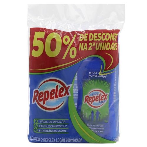 Repelente Repelex Loção Family 2X100ml