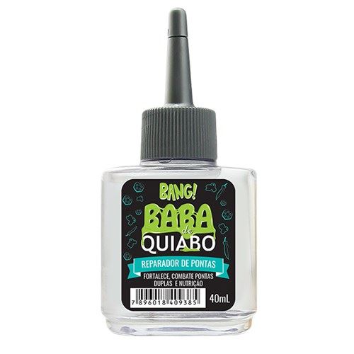 Reparador De Pontas Bang 40ml Baba De Quiabo Reparador De Pontas Bang 40ml Baba De Quiabo