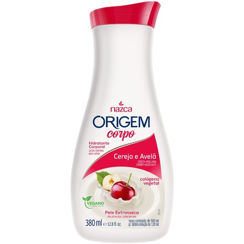 Hidratante Origem 380ml Cereja Avelã Hidratante Origem 380ml Cereja Avelã