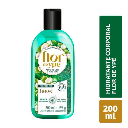Hidratante Flor De Ype 200ml Agua Coco E Aloe Vera