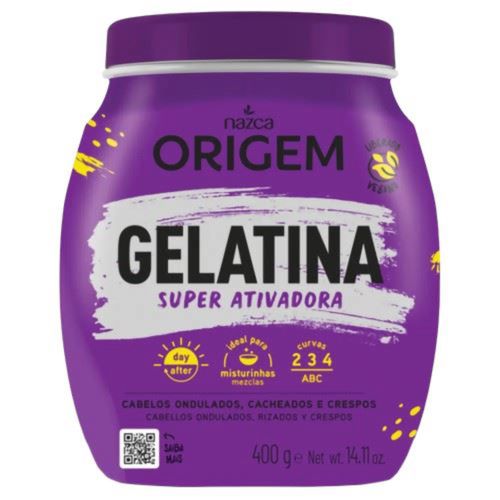 Gelatina Capilar Origem 400g Ativadora Gelatina Capilar Origem 400g Ativadora