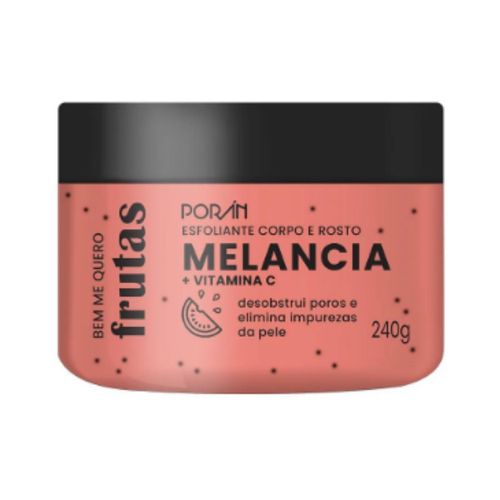 Esfoliante Corpo E Rosto Poran 240g Melância PR200 Esfoliante Corpo E Rosto Poran 240g Melância PR200