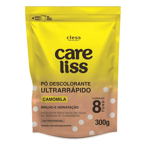 Descolorante Pó Care Liss 300g Camomila