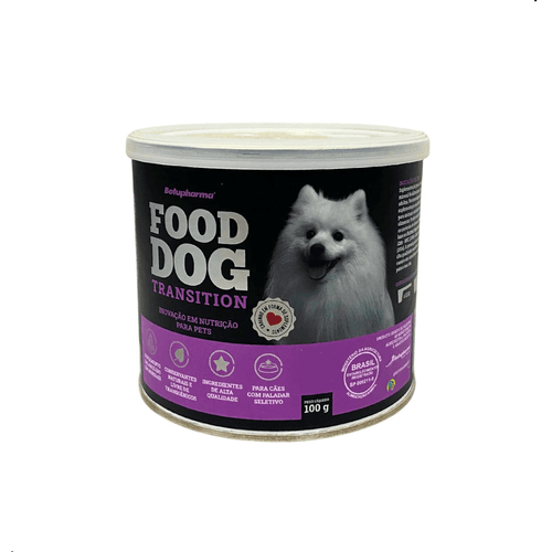 FOOD DOG TRANSITION 100G NUTRIÇÃO PARA CÃES
