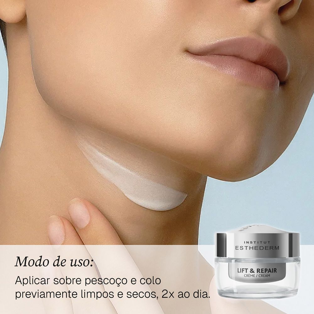 Creme Anti-Idade para Pescoço e Colo Esthederm Lift & Repair 50ml