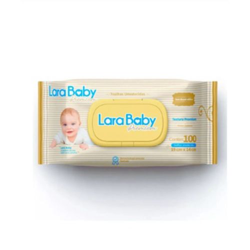 Toalha Umedecida Premium Lara Baby 100unid Toalha Umedecida Premium Lara Baby 100unid