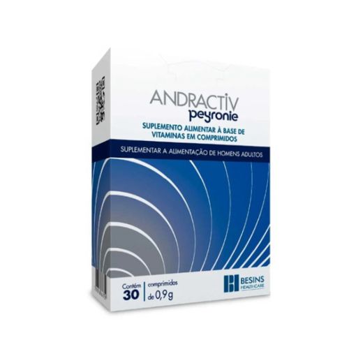 Andractiv Peyronie Suplemento Alimentar Besins 30cpr Andractiv Peyronie Suplemento Alimentar Besins 30cpr
