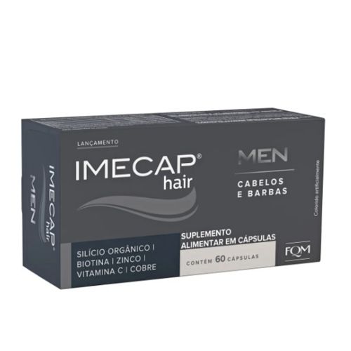 Imecap Hair Men Cabelos e Barbas Suplemento Alimentar 60cps