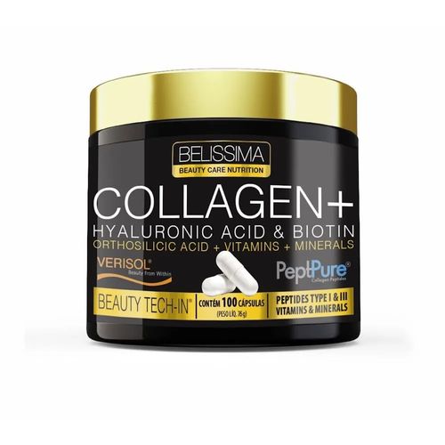 Collagen Hyaluronic 120 Caps - Belissima Collagen Hyaluronic 120 Caps - Belissima