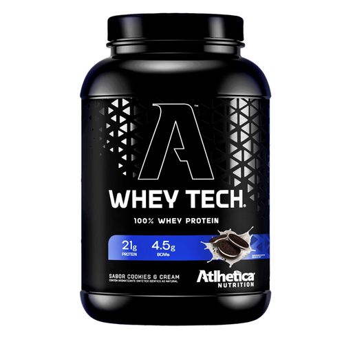 Whey Tech  900g Cookies - Atlhetica Nutrition