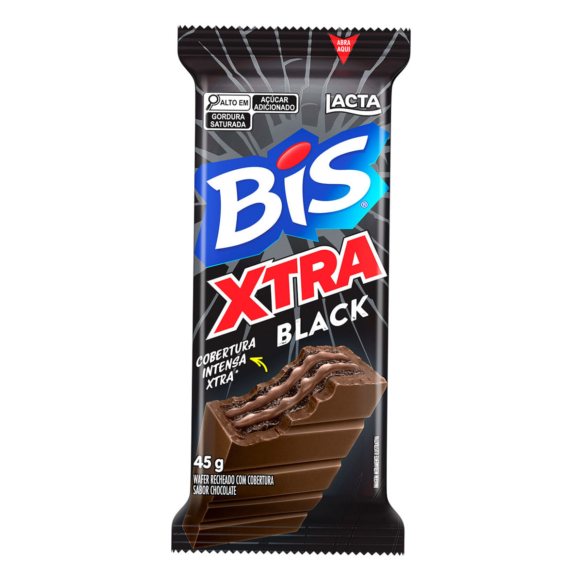 Chocolate Bis Black 45g