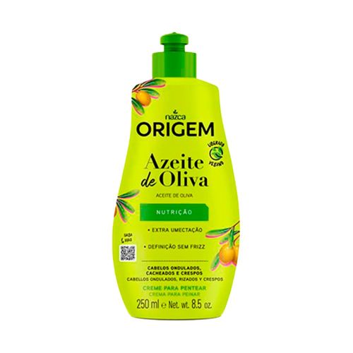 Creme Para Pentear Origem 250ml Azeite De Olivia