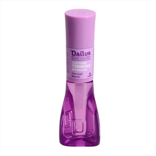 Dailus Esmalte Top Coat Que Tudo Termine em Brilho 8ml Dailus Esmalte Top Coat Que Tudo Termine em Brilho 8ml