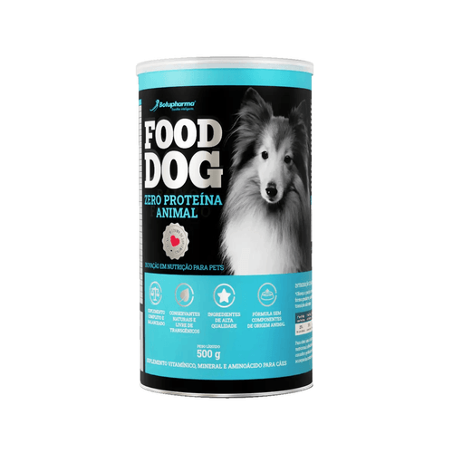 FOOD DOG ZERO PROTEÍNA ANIMAL 500G PARA CÃES ADULTOS FOOD DOG ZERO PROTEÍNA ANIMAL 500G PARA CÃES ADULTOS